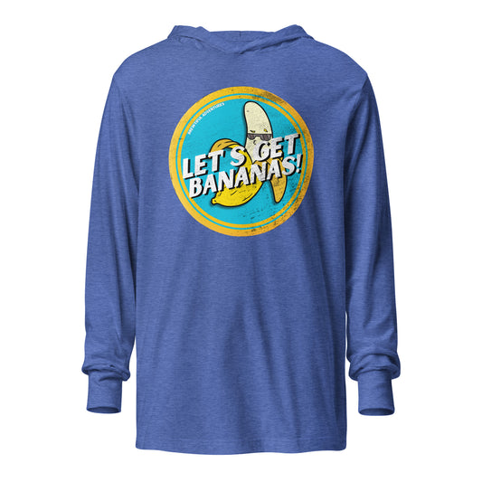 Let’s Get Bananas Hooded Long Sleeve Tee