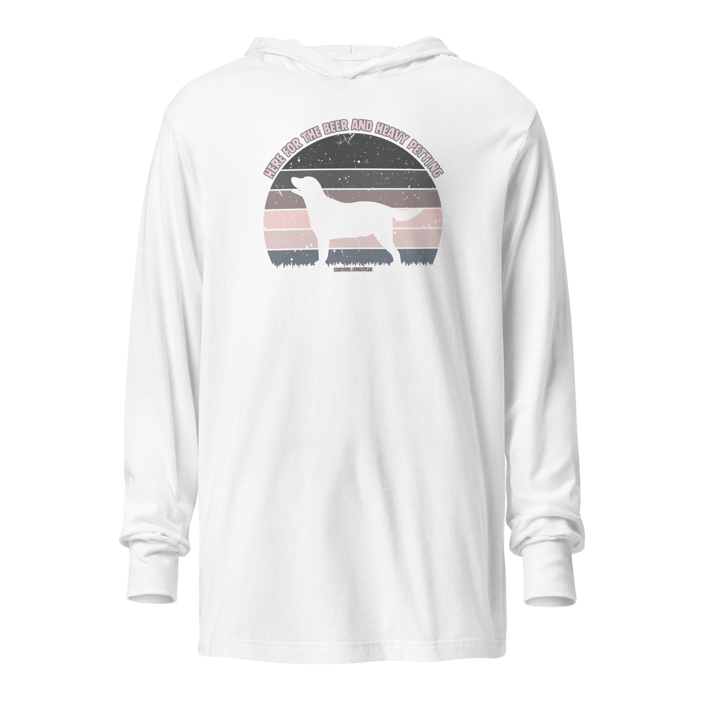 Heavy Petting Hooded Long-Sleeve Tee