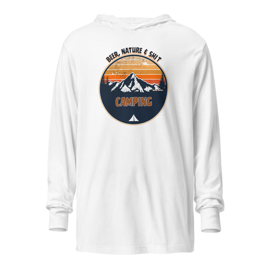 Camping Hooded Long-Sleeve Tee