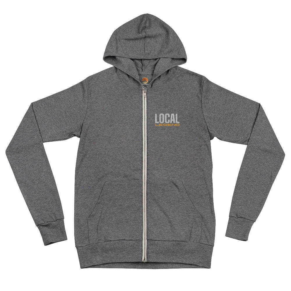 Local Legend Lightweight Zip Hoodie