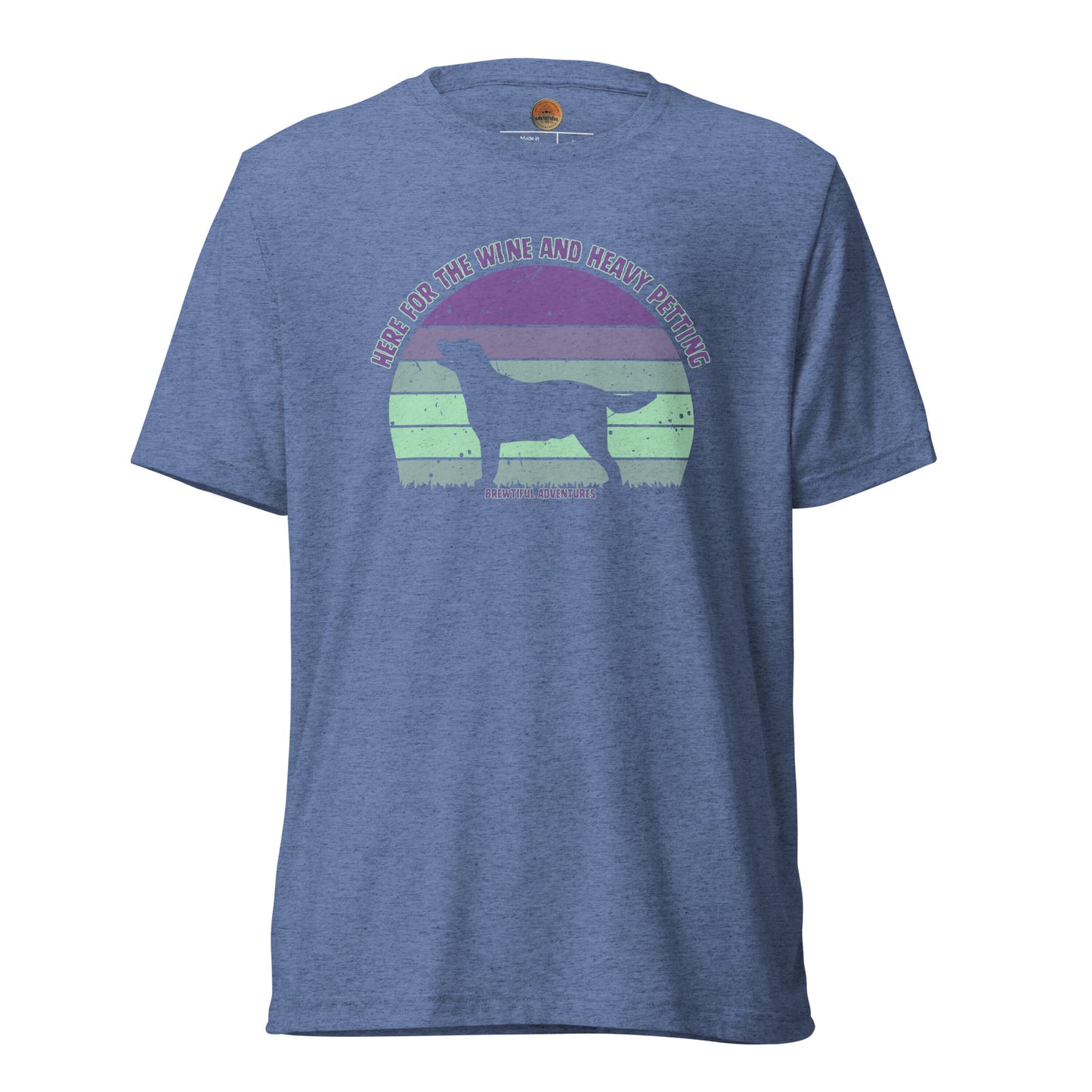 Heavy Petting Wine Tee