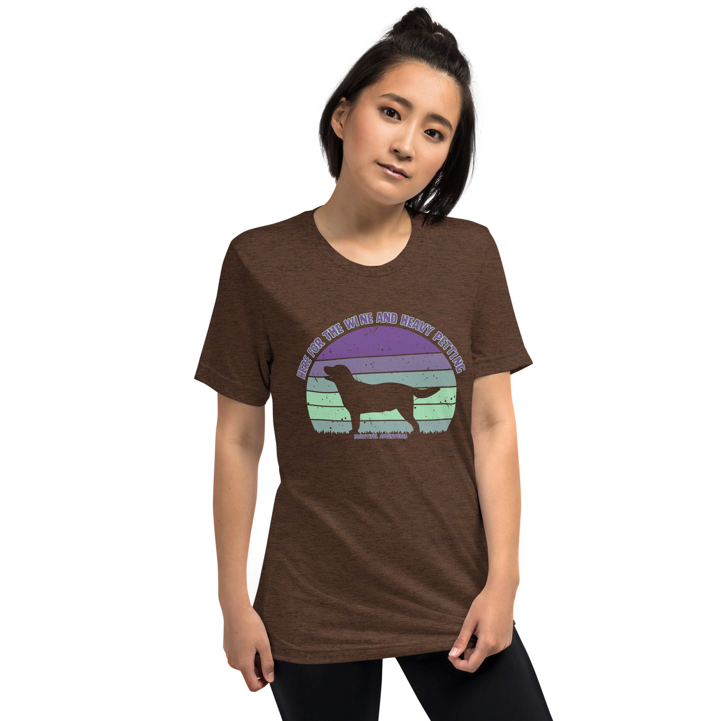 Heavy Petting Wine Tee