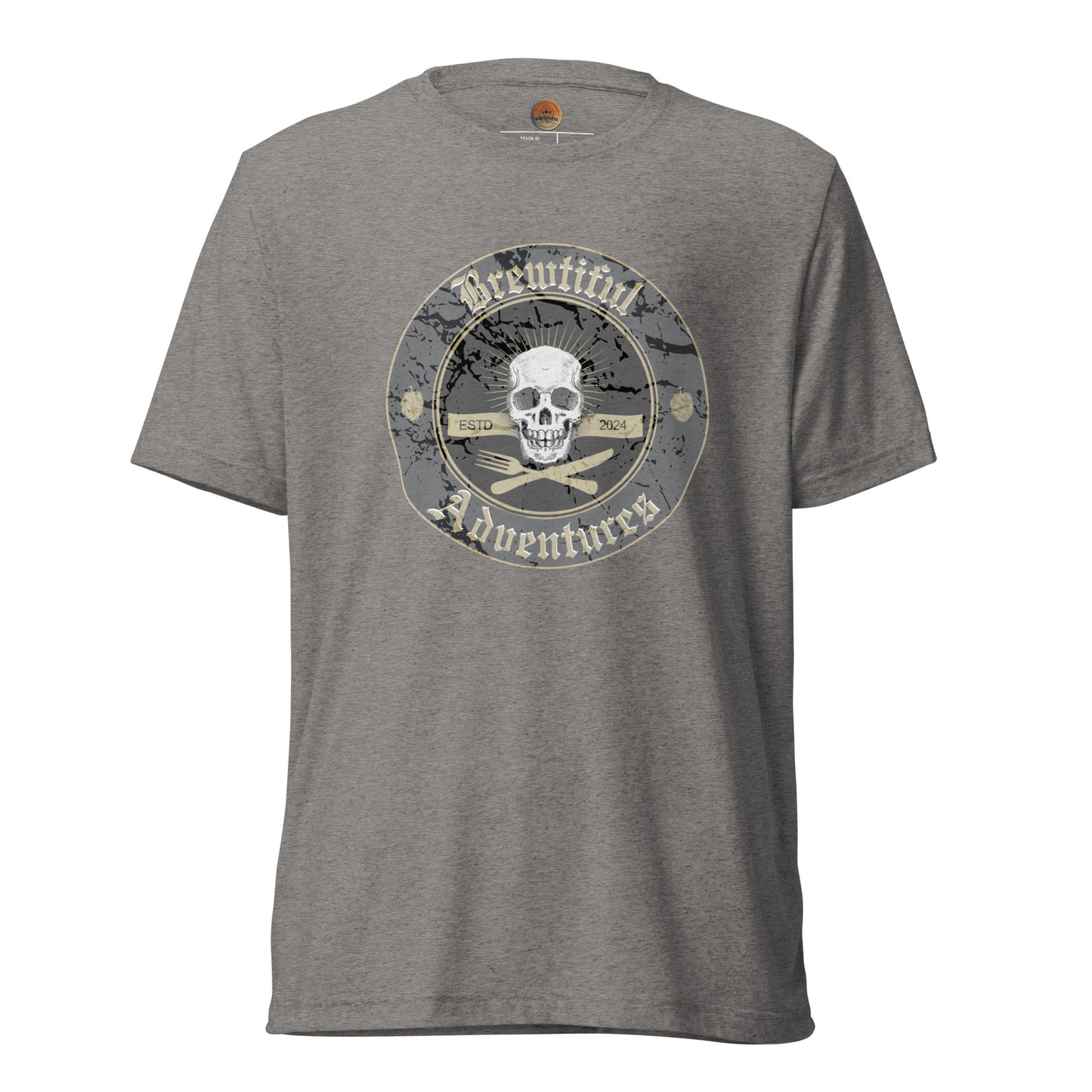 Brewtiful Adventures Skull Tee