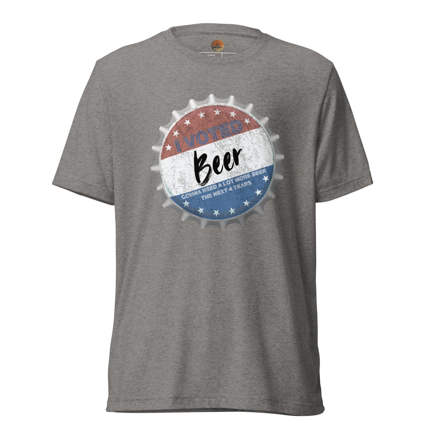 I Voted Beer Tee