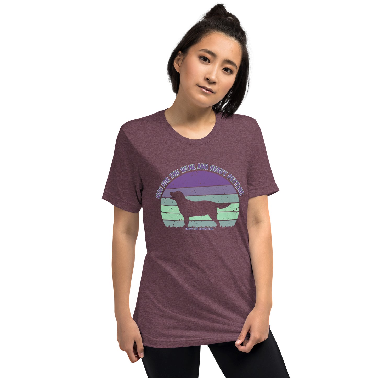 Heavy Petting Wine Tee