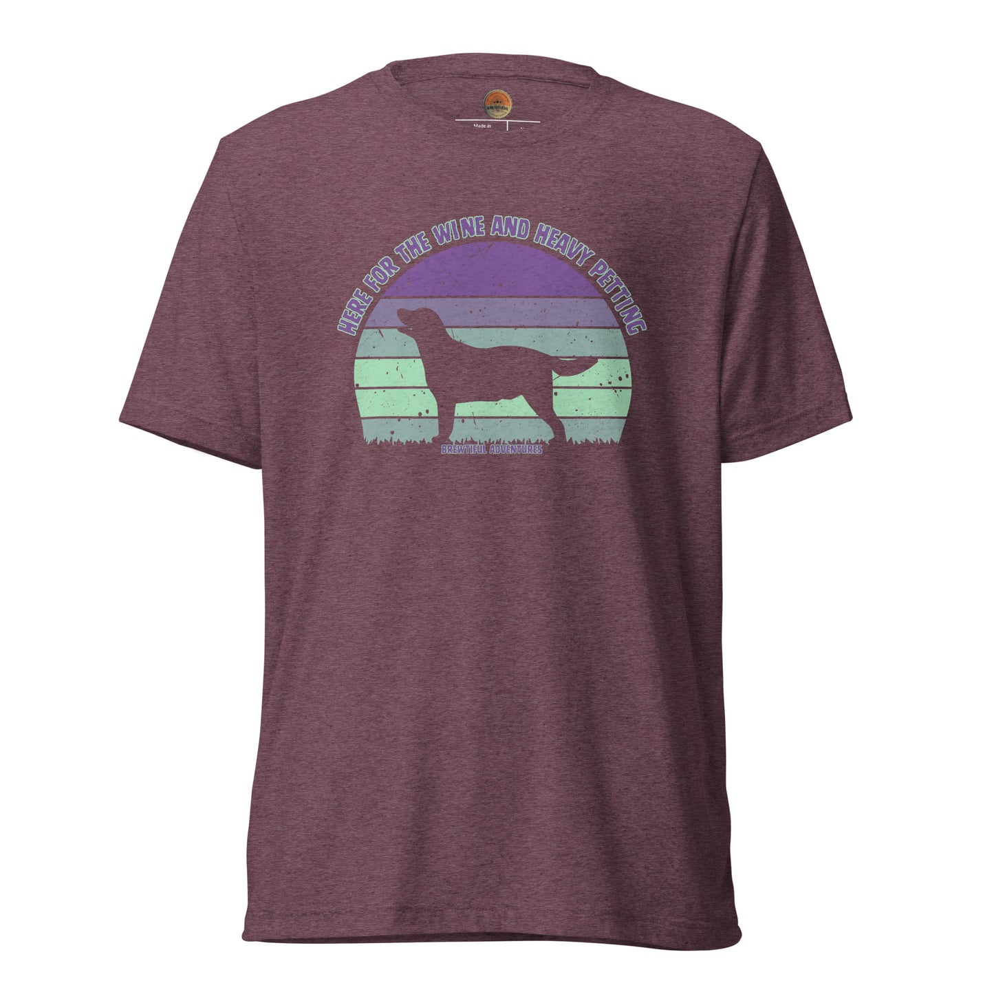 Heavy Petting Wine Tee