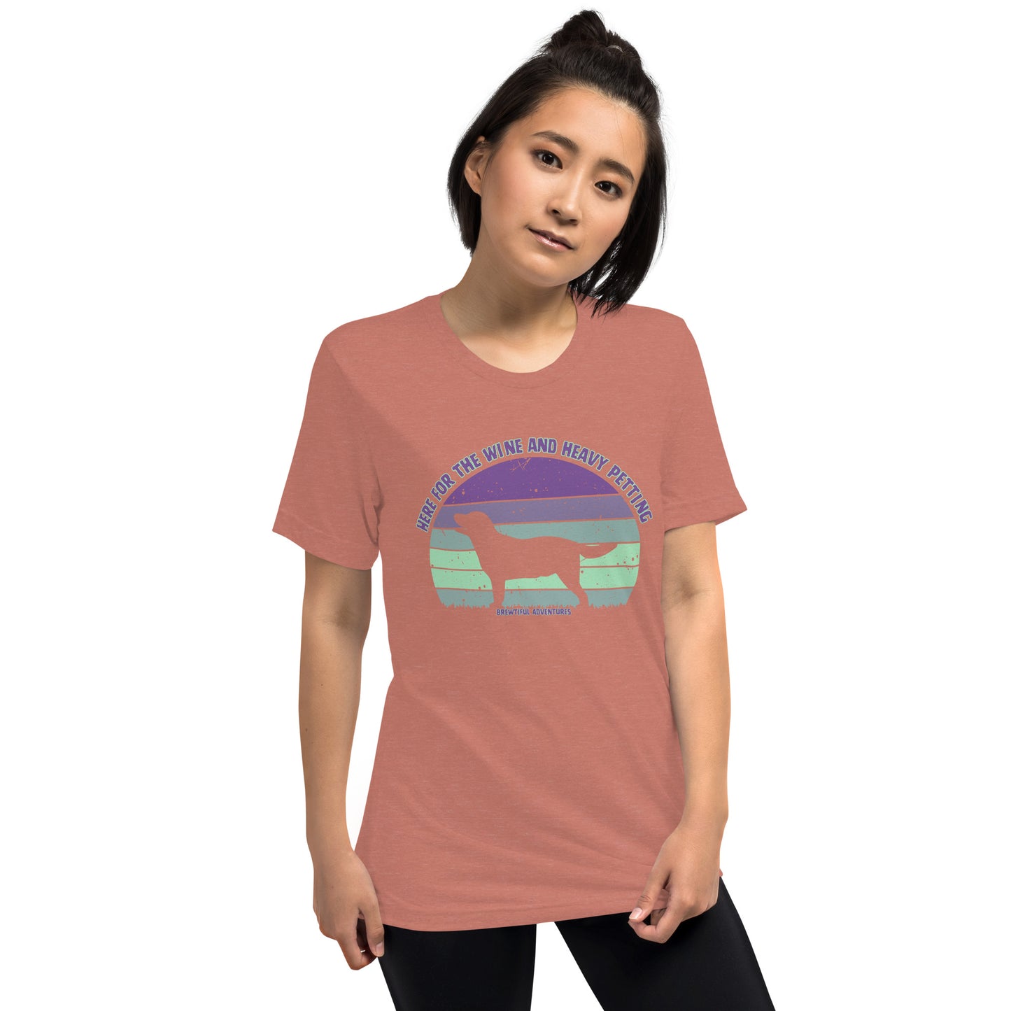 Heavy Petting Wine Tee