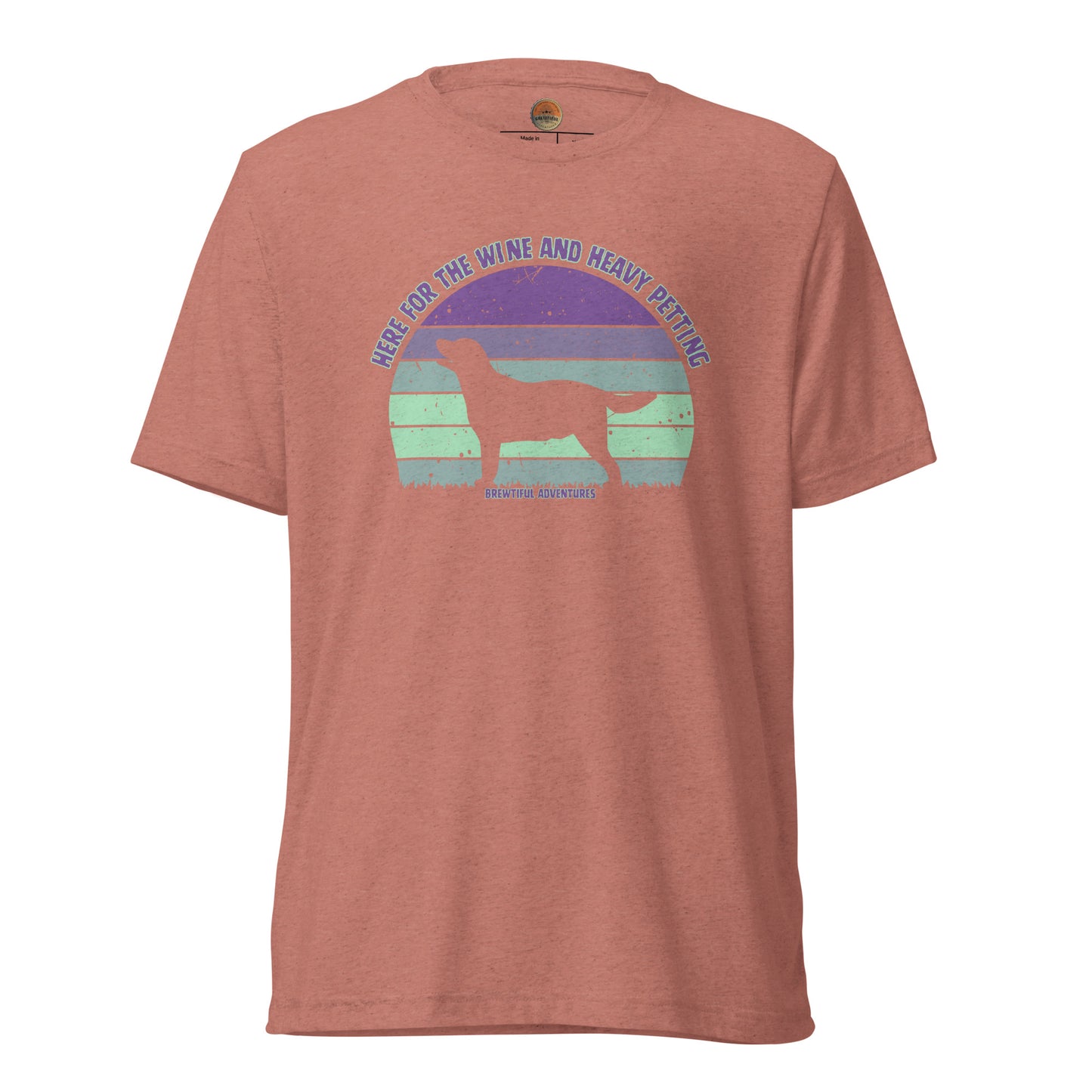 Heavy Petting Wine Tee