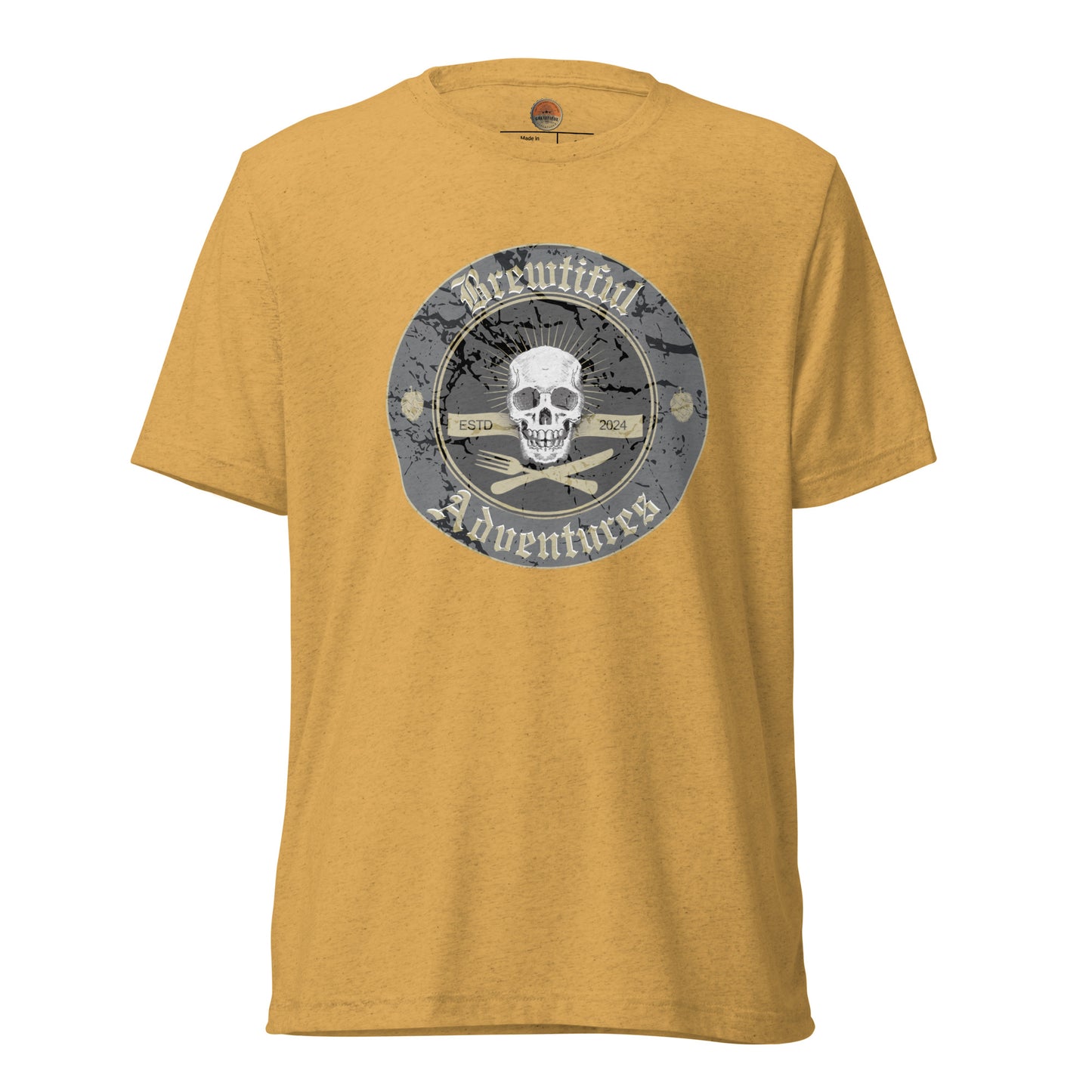 Brewtiful Adventures Skull Tee