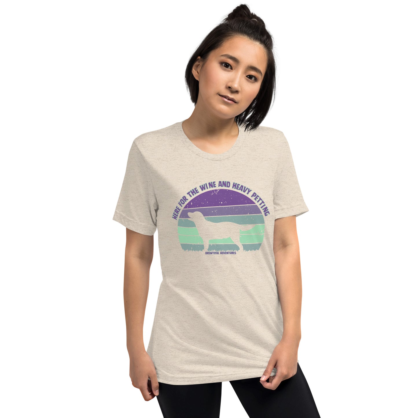 Heavy Petting Wine Tee