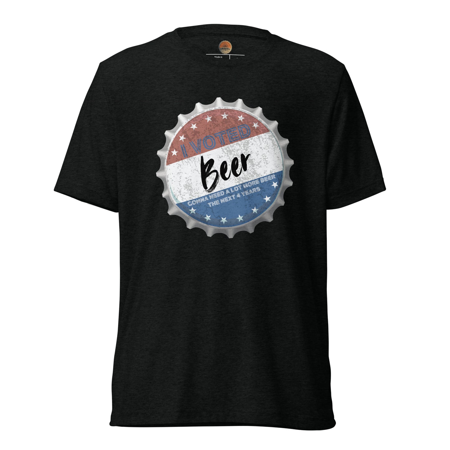 I Voted Beer Tee