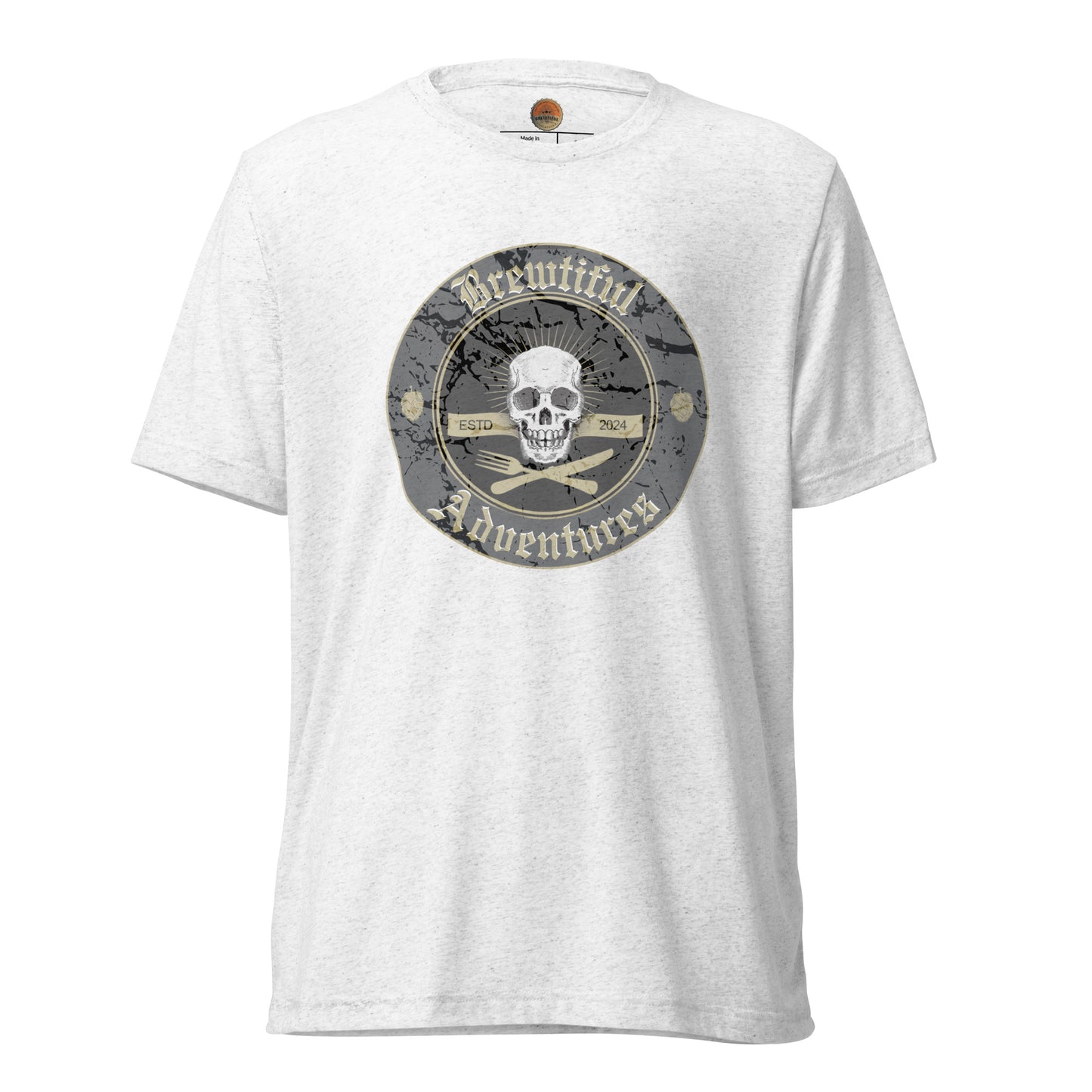 Brewtiful Adventures Skull Tee