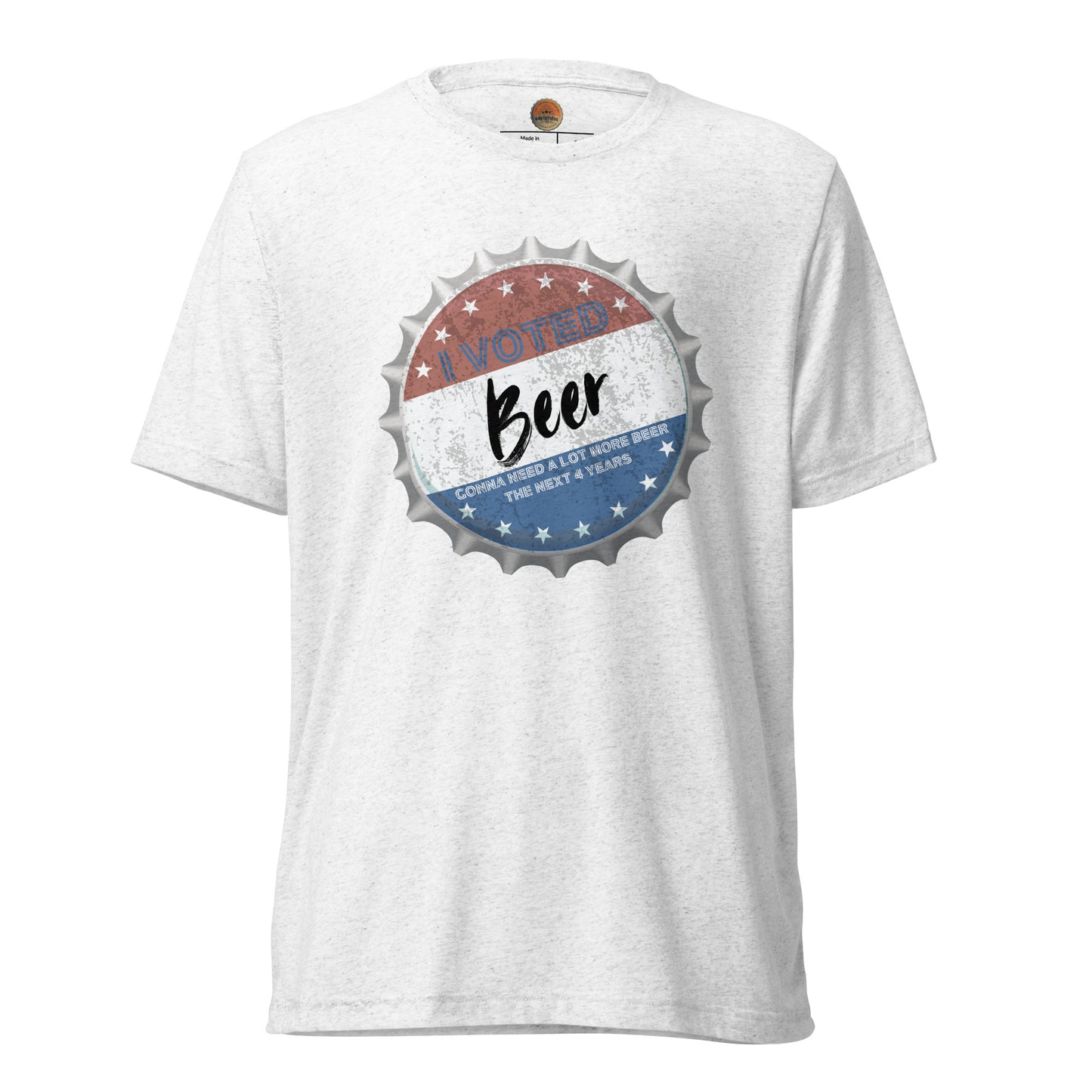 I Voted Beer Tee