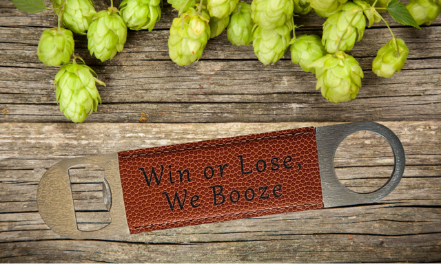 Handcrafted Leather Bottle Openers
