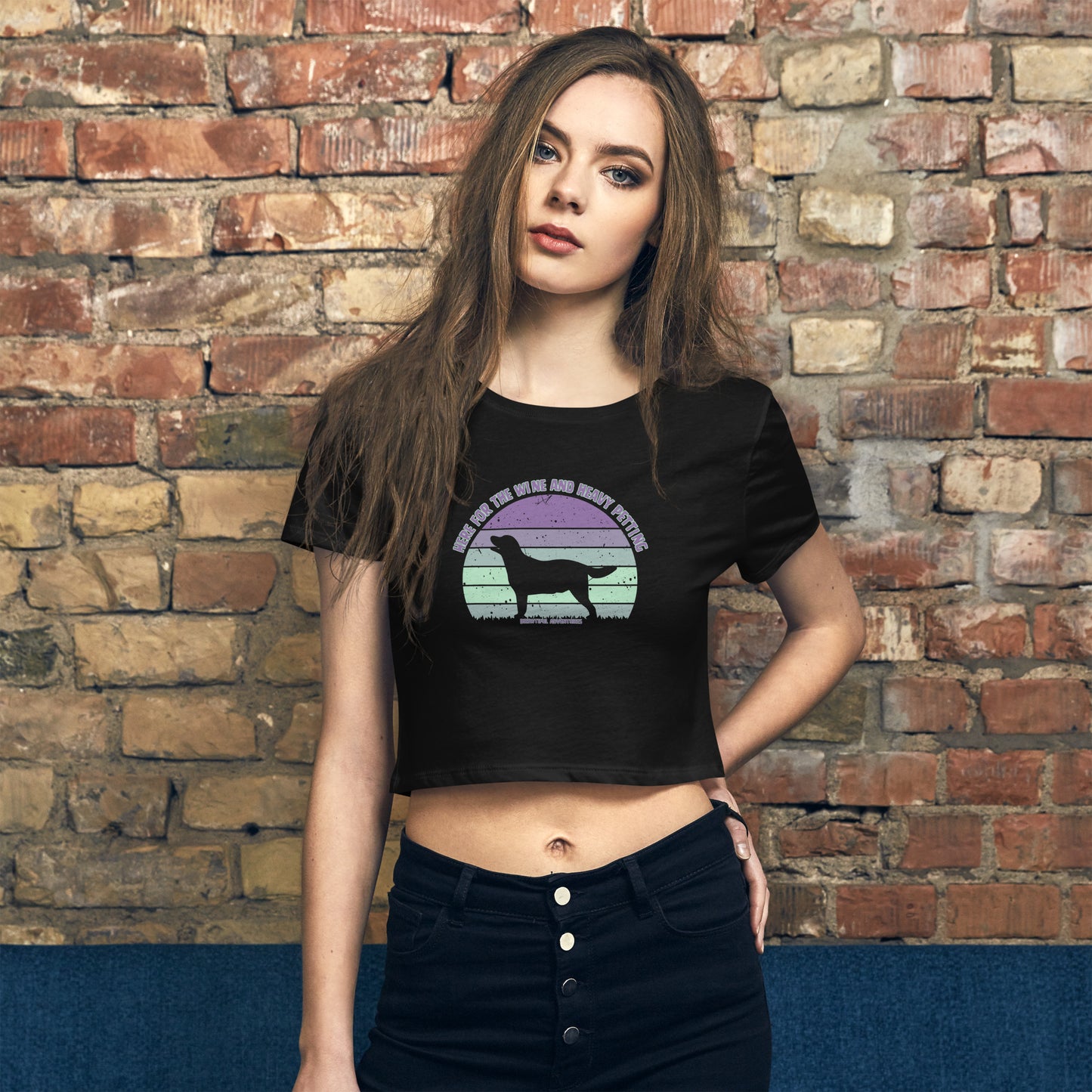 Heavy Petting Women’s Crop Tee